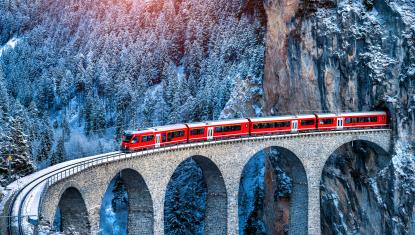 piete de craciun tren glacier express